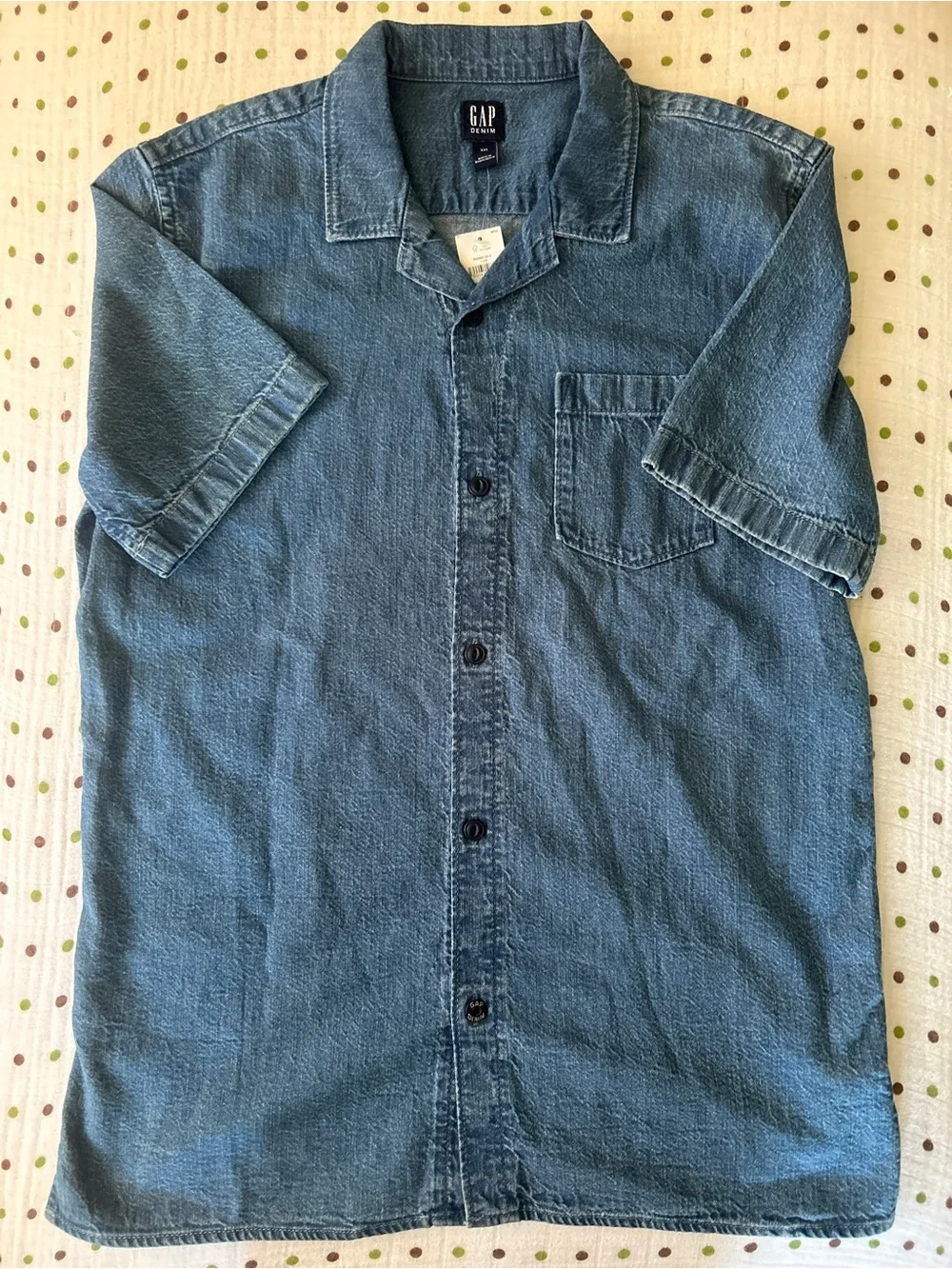 GAP Denim Casual Kid’s Button-Down Shirt